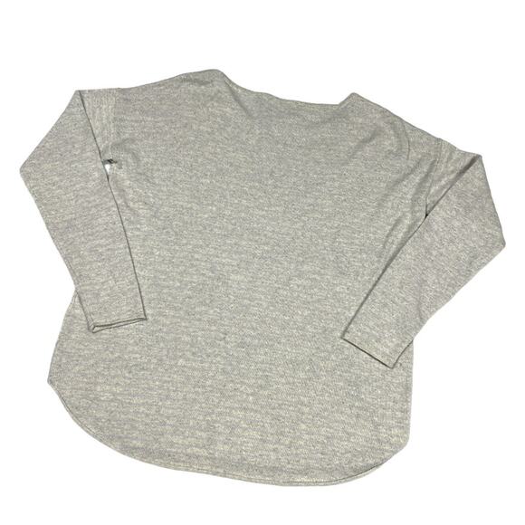 Michael Stars Sweater Cashmere Modal Wool Blend Grey Long Sleeve Knit Women XS/S - Picture 4 of 12